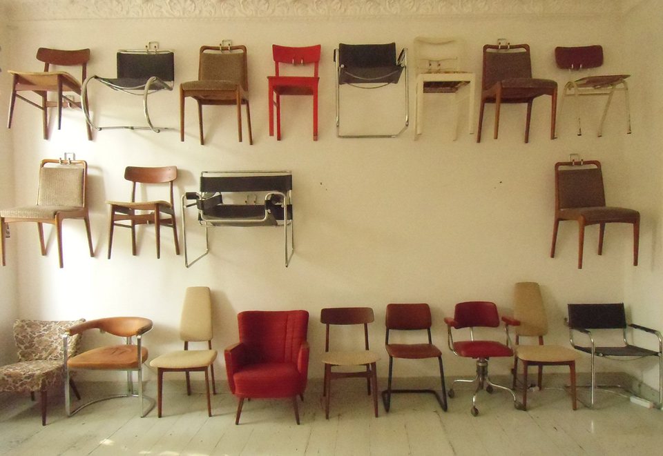 Diana Arce, 21 Chairs, Work in Progress